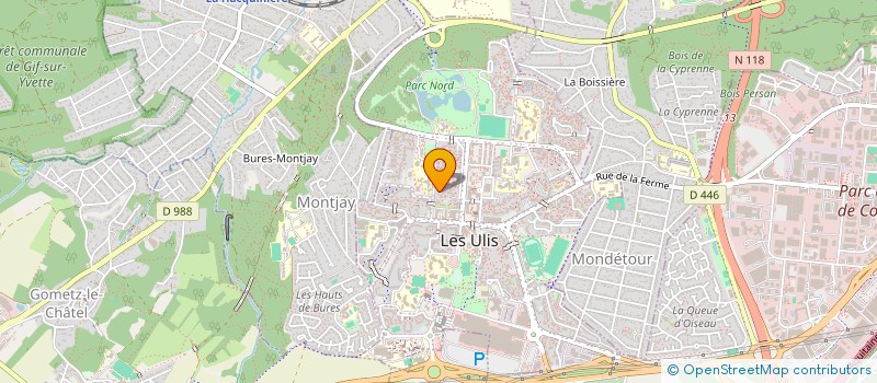 localisation de l'entreprise NATIONVIE CORPORATION à LES ULIS