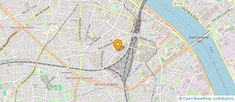 localisation de l'entreprise NATIORA  BORDEAUX