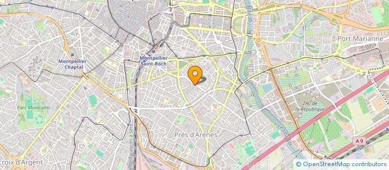localisation de l'entreprise NATIS à MONTPELLIER