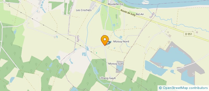localisation de l'entreprise NATIS à GUILLY