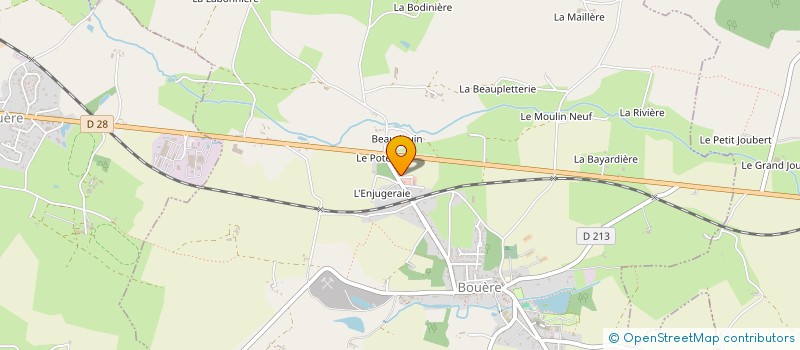 localisation de l'entreprise NATISOL à BOUERE