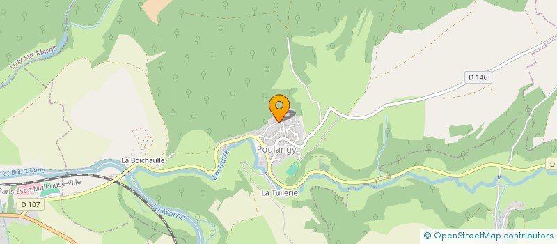 localisation de l'entreprise NATIVALLIANCE à POULANGY
