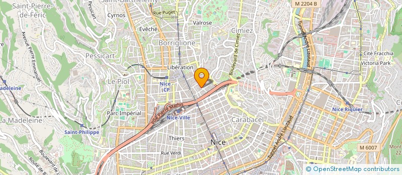 localisation de l'entreprise NATIVBIZ à NICE