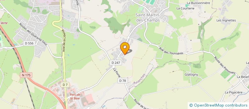 localisation de l'entreprise NATIVE  AVRANCHES