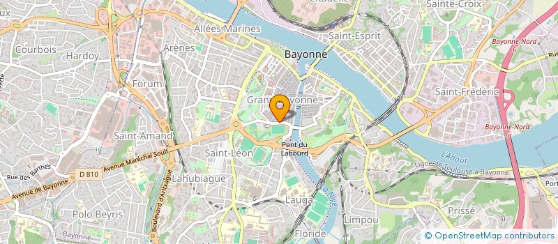 localisation de l'entreprise NATIVE ARCHITECTURE  BAYONNE