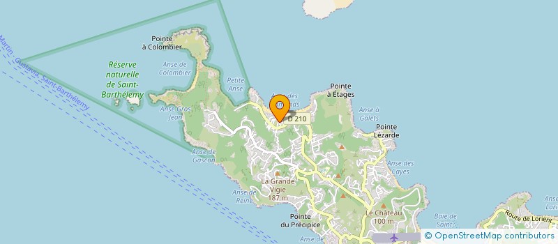 localisation de l'entreprise NATIVE CONSTRUCTION CARAIBES à SAINT-BARTHELEMY