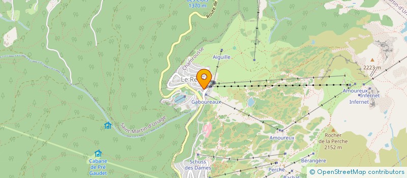 localisation de l'entreprise NATIVIS à CHAMROUSSE