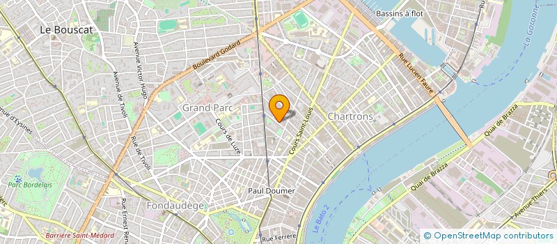 localisation de l'entreprise NATIVIZ  BORDEAUX