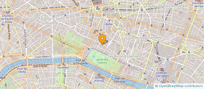 localisation de l'entreprise NATIWAVES à PARIS