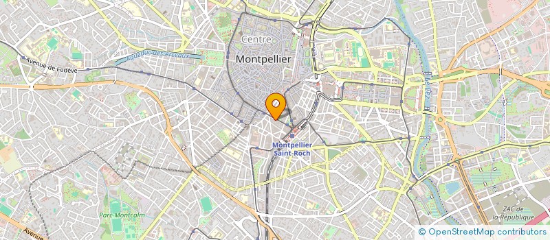 localisation de l'entreprise NATLAU à MONTPELLIER