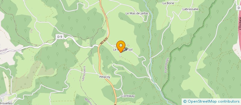 localisation de l'entreprise NATLEA  SAINT GERY-VERS