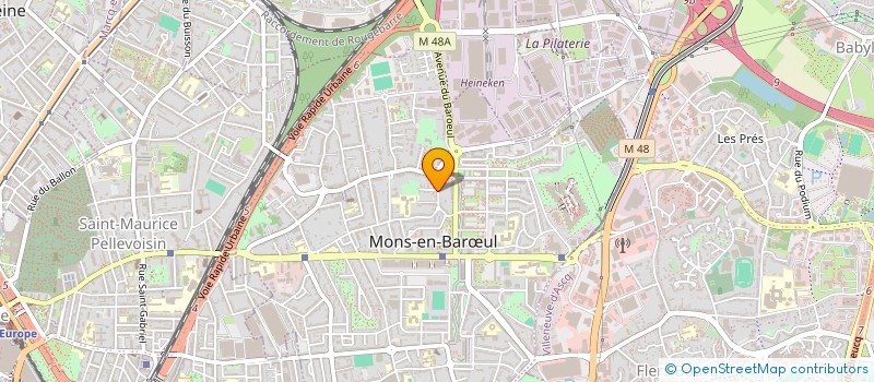 localisation de l'entreprise NATLIB  MONS-EN-BARUL