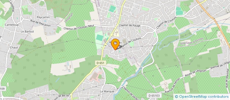 localisation de l'entreprise NATLINK  LEOGNAN