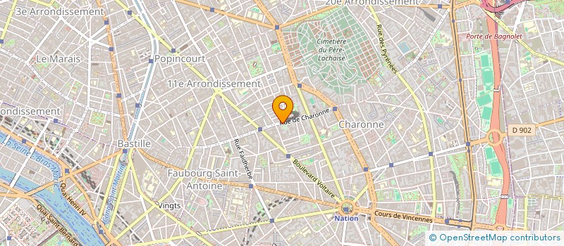 localisation de l'entreprise NATO  PARIS