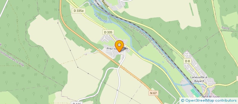 localisation de l'entreprise NATOCAL à BAYARD-SUR-MARNE