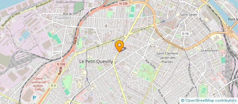 localisation de l'entreprise NATORE  ROUEN