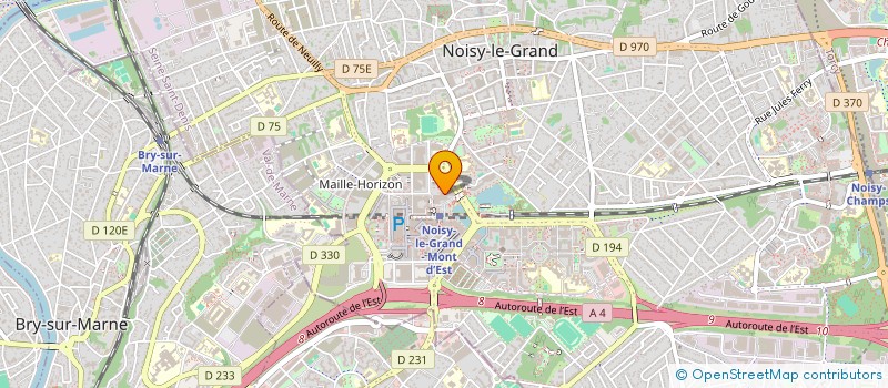 localisation de l'entreprise NATORI TECHNOLOGY à NOISY-LE-GRAND