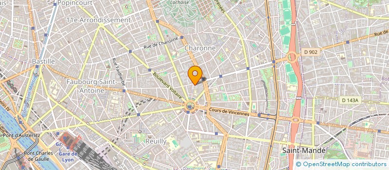 localisation de l'entreprise NATOU  PARIS