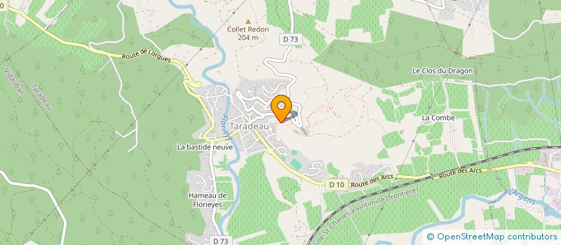 localisation de l'entreprise NATPAT à LES ARCS