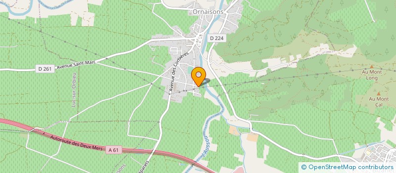 localisation de l'entreprise NATPHI  ORNAISONS