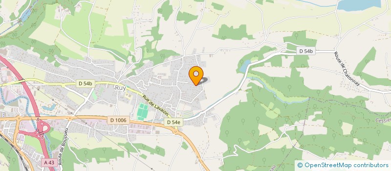 localisation de l'entreprise NATRANESIS  RUY-MONTCEAU