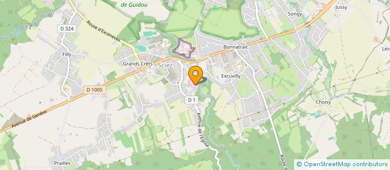 localisation de l'entreprise NATSCALE  SCIEZ