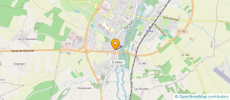 localisation de l'entreprise NATSHAH  PONS