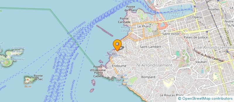 localisation de l'entreprise NATSO à MARSEILLE