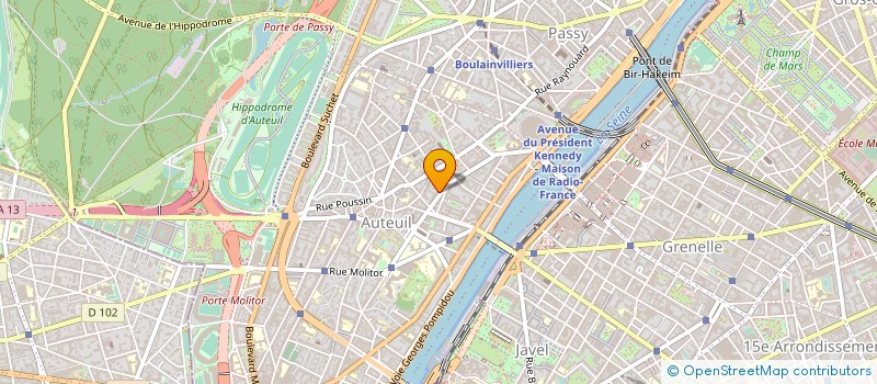 localisation de l'entreprise NATTERMANN FRANCE SARL à PARIS