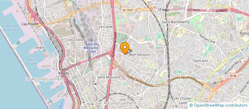 localisation de l'entreprise NATTERRO  MARSEILLE