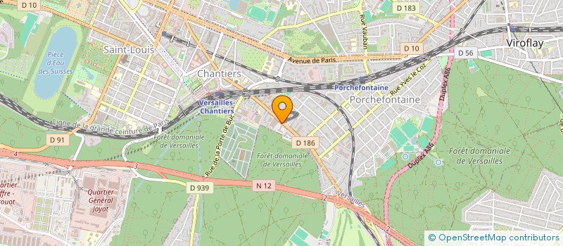 localisation de l'entreprise NATTIA EXPERTISES à VERSAILLES