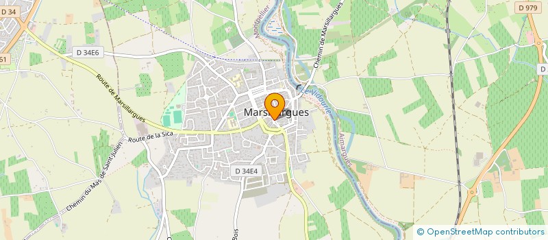 localisation de l'entreprise NATTINE  MARSILLARGUES