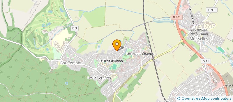 localisation de l'entreprise NATU'RENOV  BOUFFEMONT