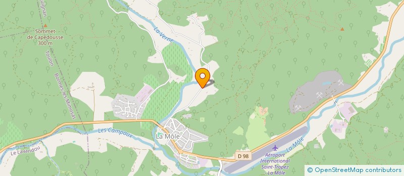 localisation de l'entreprise NATUCHE  LA MOLE