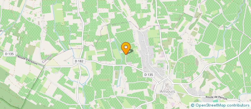 localisation de l'entreprise NATUR'AGRI PROVENCE à ANSOUIS