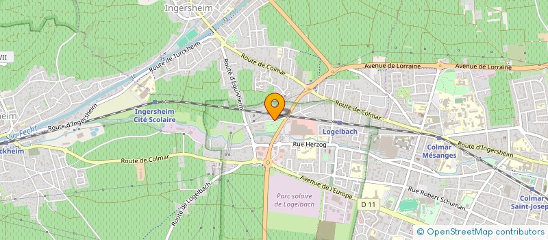 localisation de l'entreprise NATUR'AL STUDIO  WINTZENHEIM