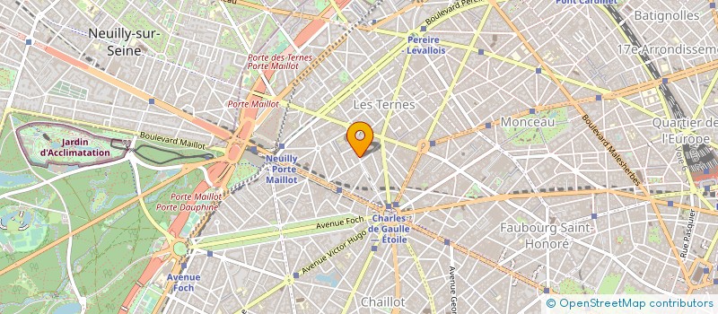 localisation de l'entreprise NATUR'ALLIES à PARIS