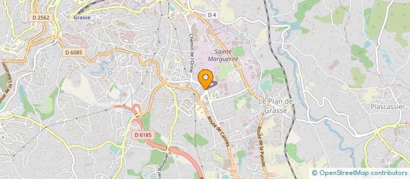 localisation de l'entreprise NATUR DIS à GRASSE