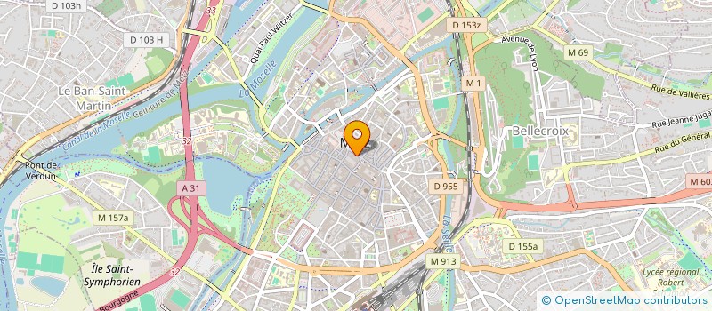 localisation de l'entreprise NATUR'ELLE  METZ