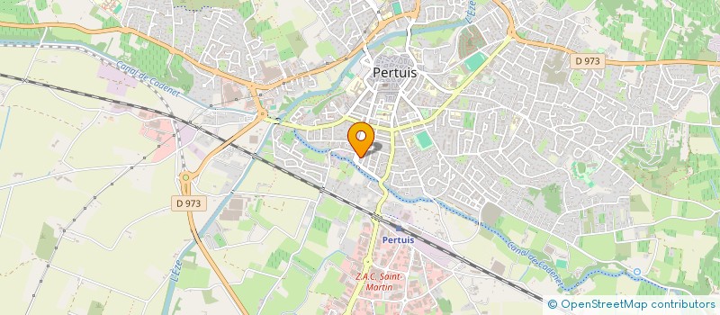 localisation de l'entreprise NATUR'ELLE à PERTUIS