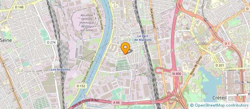 localisation de l'entreprise NATUR'ELLE  ALFORTVILLE