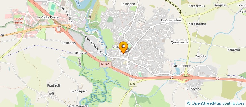 localisation de l'entreprise NATUR'ELLE à MUZILLAC