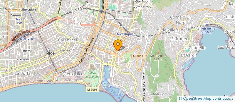 localisation de l'entreprise NATUR'ELLE HAIR à NICE