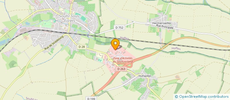 localisation de l'entreprise NATUR'ELLE ZEN  SOULTZ-SOUS-FORETS