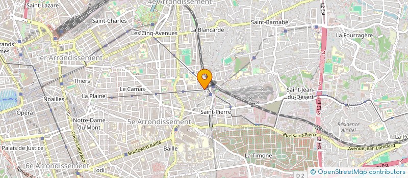 localisation de l'entreprise NATUR'ELLES à MARSEILLE