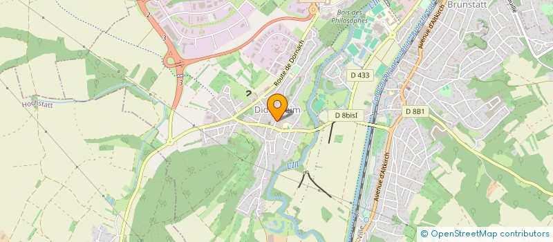 localisation de l'entreprise NATUR'EMOI  BRUNSTATT-DIDENHEIM