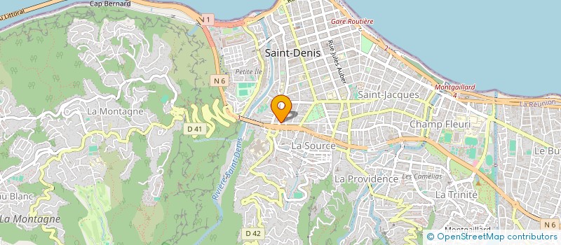 localisation de l'entreprise NATUR'ENERGIES  SAINT-DENIS