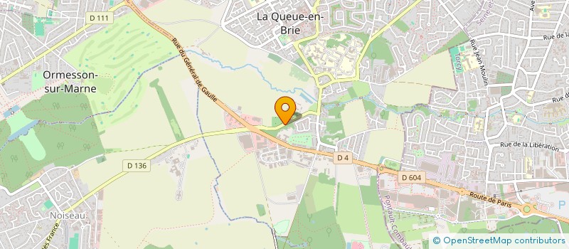 localisation de l'entreprise NATUR'L  LA QUEUE-EN-BRIE