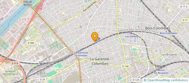 localisation de l'entreprise NATUR'O SOURCES à COLOMBES