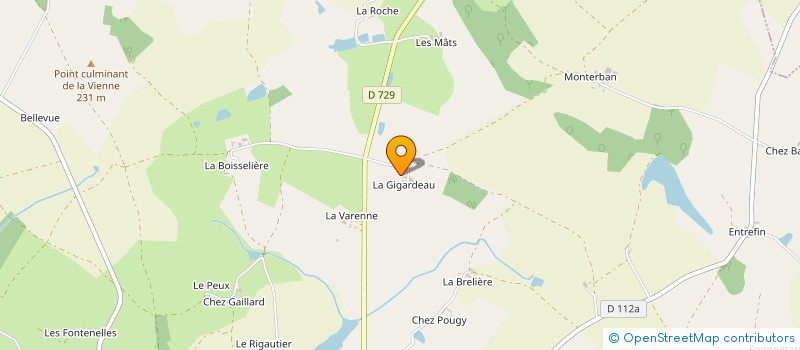 localisation de l'entreprise NATUR'OEUF à ADRIERS